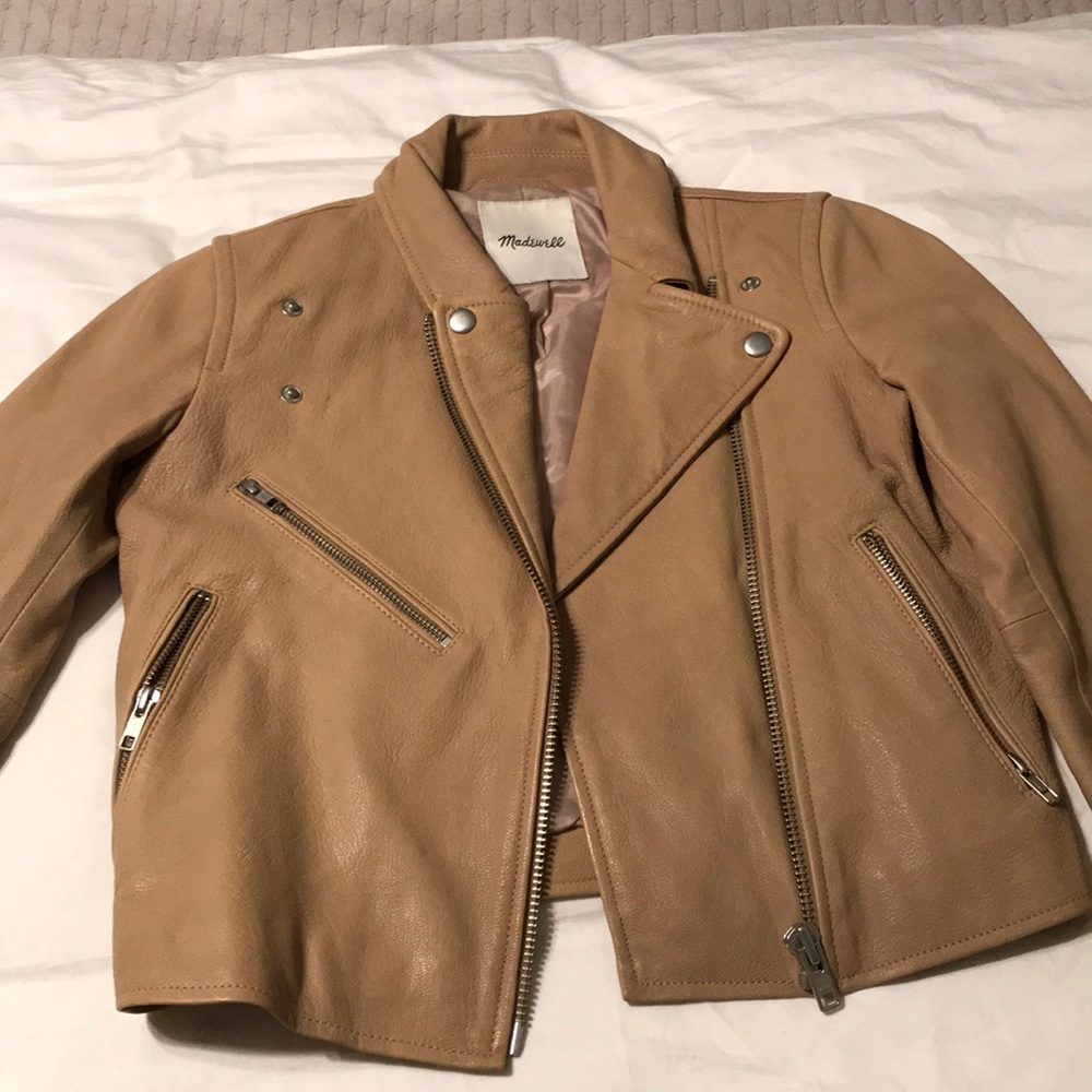 Madewell leather jacket